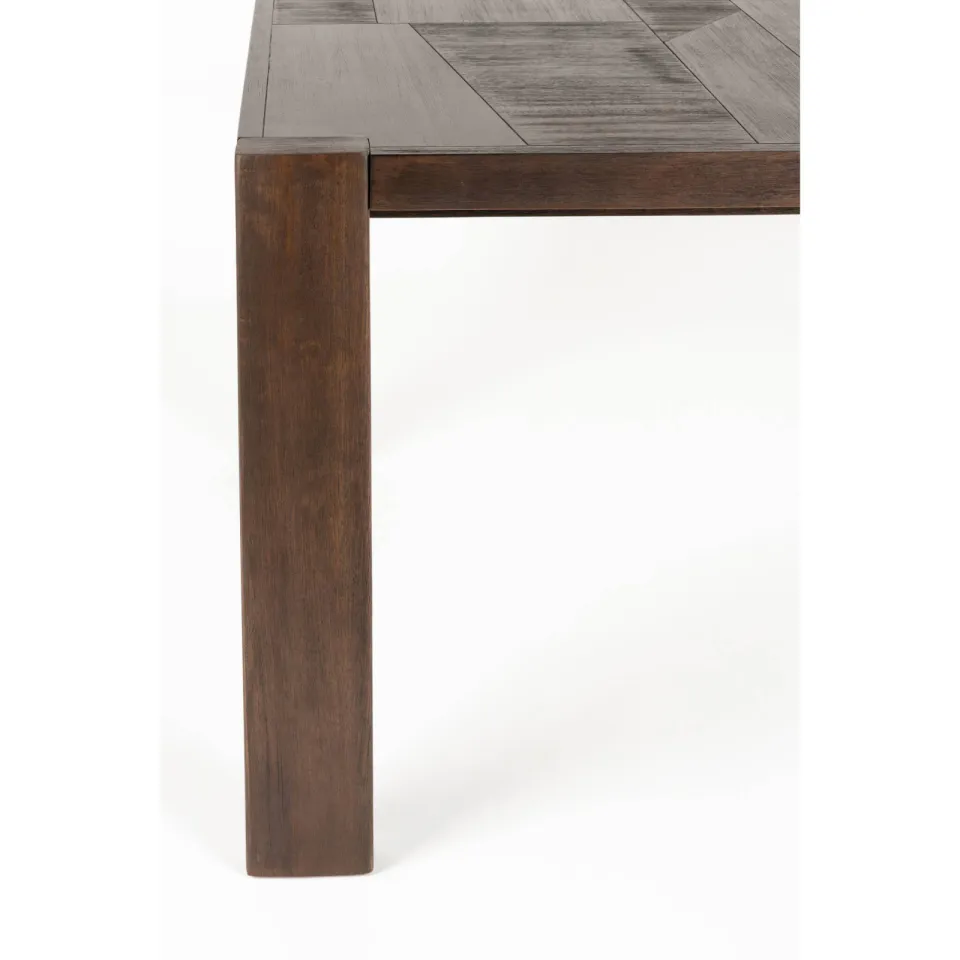 Dutchbone eetkamertafel Bruneau bruin, foto 6