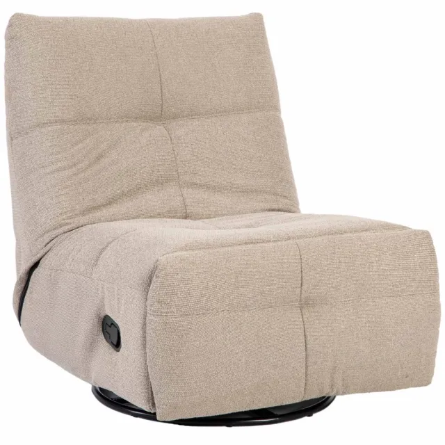 Starfurn Fauteuil Lazy - Taupe - 103x82x96 cm