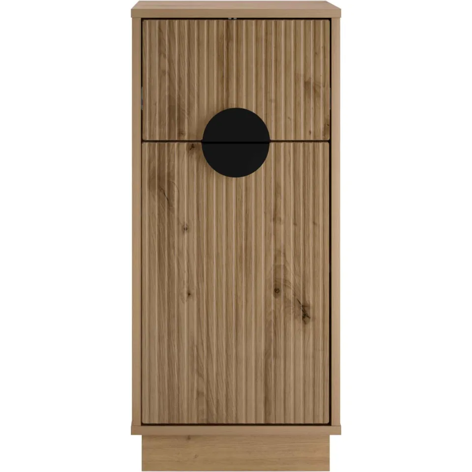 vidaXL Dressoir VENRAY Artisanaal eiken 35 x 33 x 77,5 cm Bewerkt hout, foto 4