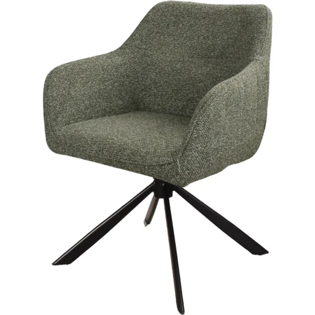 DS4U Seff armstoel terugdraai - groen
