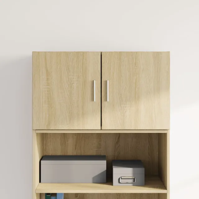 vidaXL Wandkast 70x42,5x40 cm bewerkt hout sonoma eikenkleurig