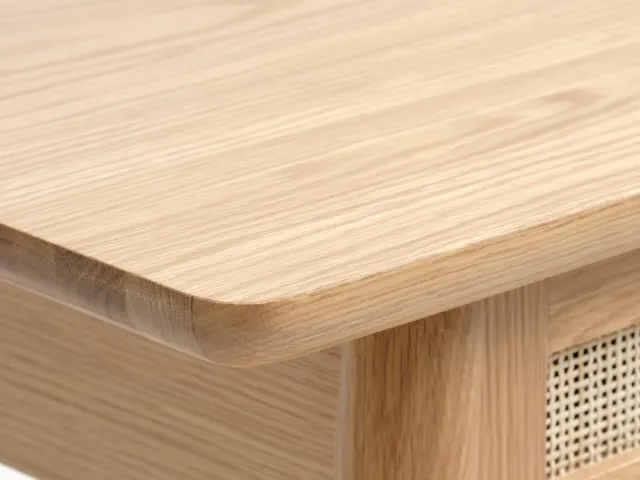 Giga Living Sidetable Barrali Naturel Eiken 110cm - Giga Living