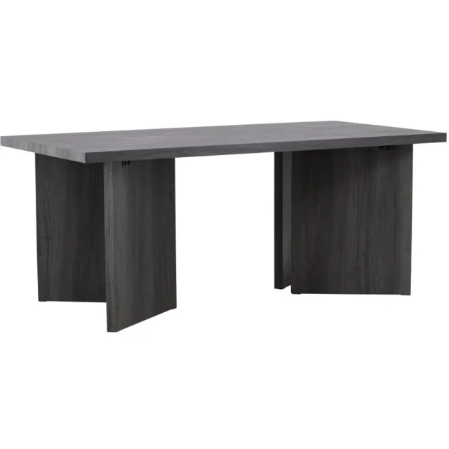 Svea Kiva rechthoekige eettafel - 90 x 180 cm - zwart