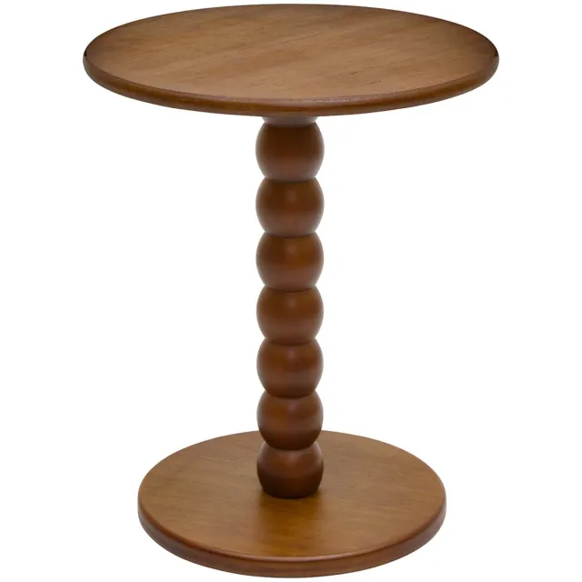 Atmosphera Chamlo bijzettafel Ø38xH47cm - Bruin