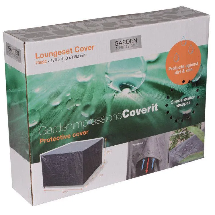 Garden Impressions Coverit loungeset beschermhoes donkergrijs, foto 2