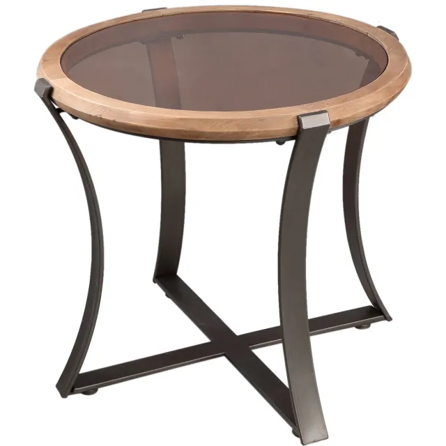 PTMD COLLECTION PTMD Salontafel Cami - 68x68x61 cm - Hout - Naturel