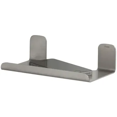 Tiger Planchet Colar - Geborsteld - Rvs - Zelfklevend - Rvs Geborsteld - 18x10,1cm Zilver