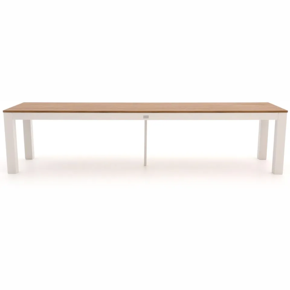 Bellagio tuinmeubelen Bellagio Fidenza picknickbank 195x45x45cm Wit