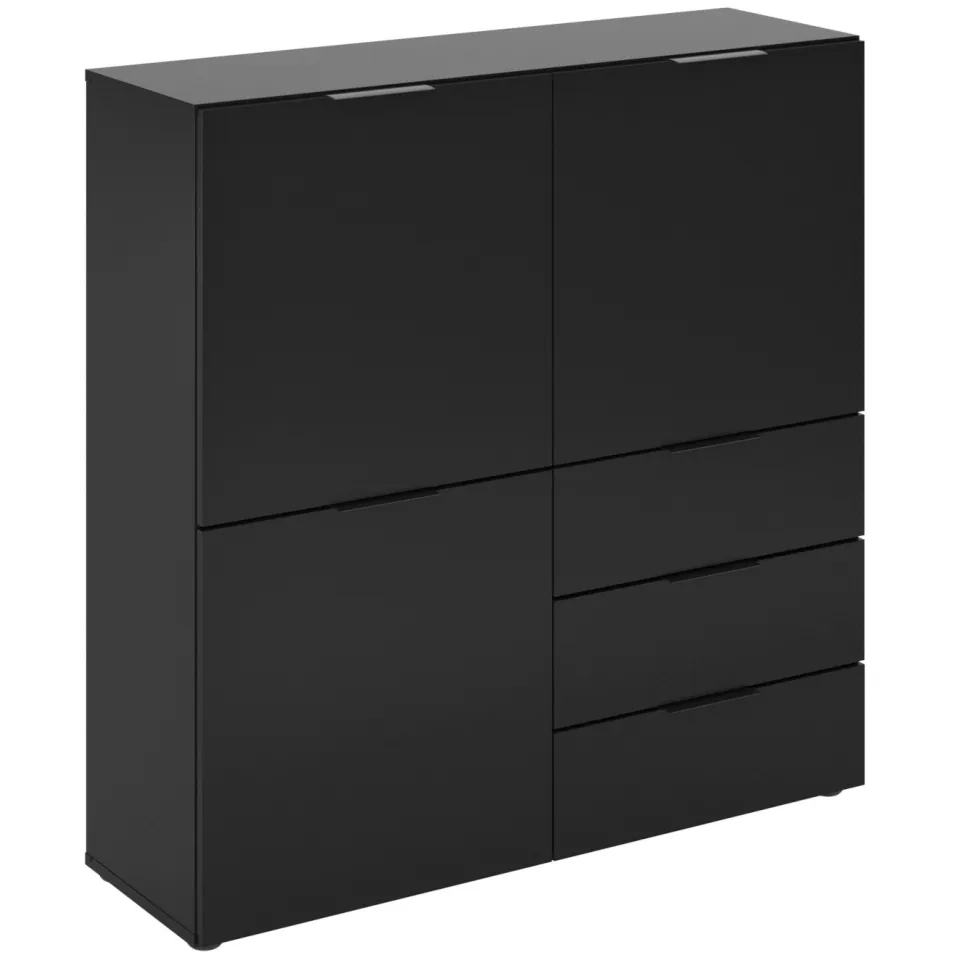 Opbergkast Raven-2 zwart, foto 3