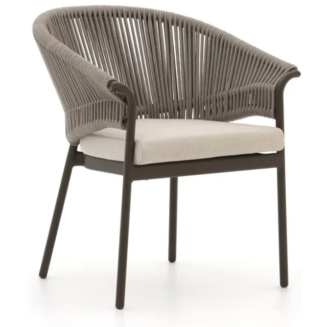 Suns Santorini/Erice 240cm dining tuinset 7-delig taupe, foto 3
