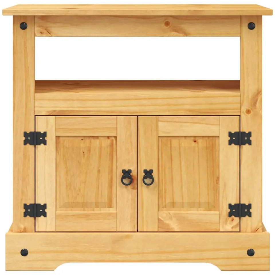 vidaXL Tv-meubel Mexicaans grenenhout Corona-stijl 80x43x78 cm bruin, foto 4