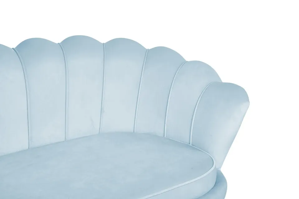 bank Chanelle lichtblauw grijs, foto 6