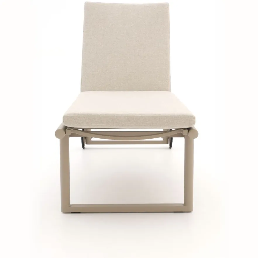 Tierra Outdoor Oasis ligbed met wiel verstelbaar Taupe