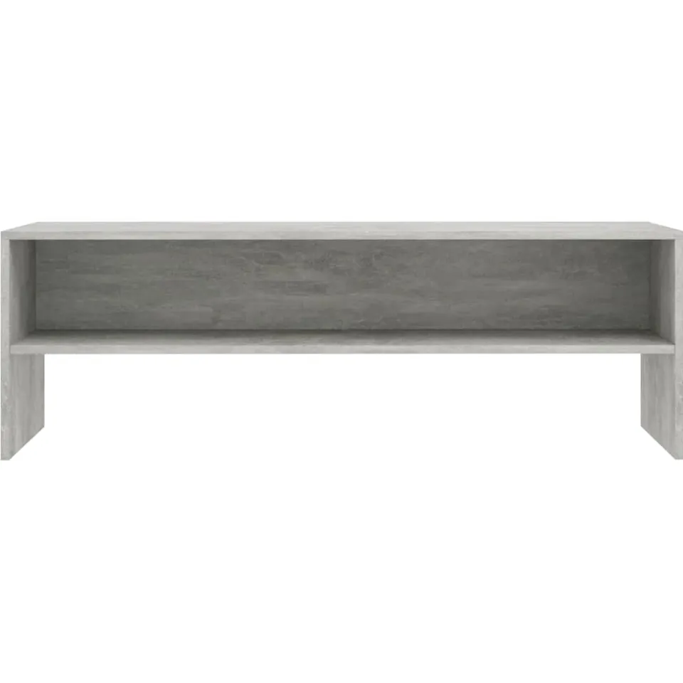 vidaXL Tv-meubel 120x40x40 cm bewerkt hout betongrijs