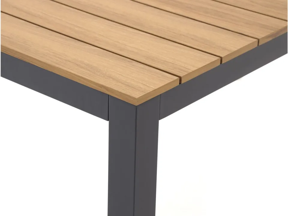 Bellagio tuinmeubelen Bellagio Fidenza dining tuintafel 160x90x75cm grijs, foto 5