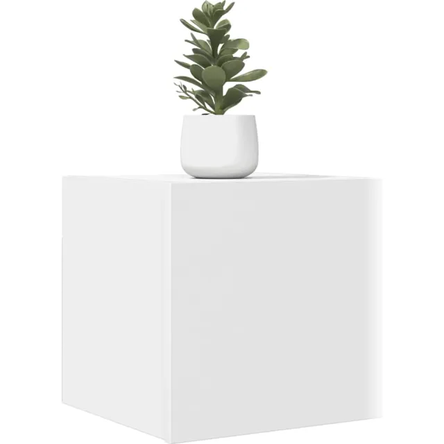 vidaXL Tv-wandmeubelen 4 st 30,5x30x30 cm wit