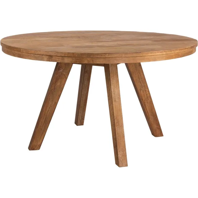 DTP Home Classic Tradition eettafel rond teakhout naturel - Ø140 x 78 cm