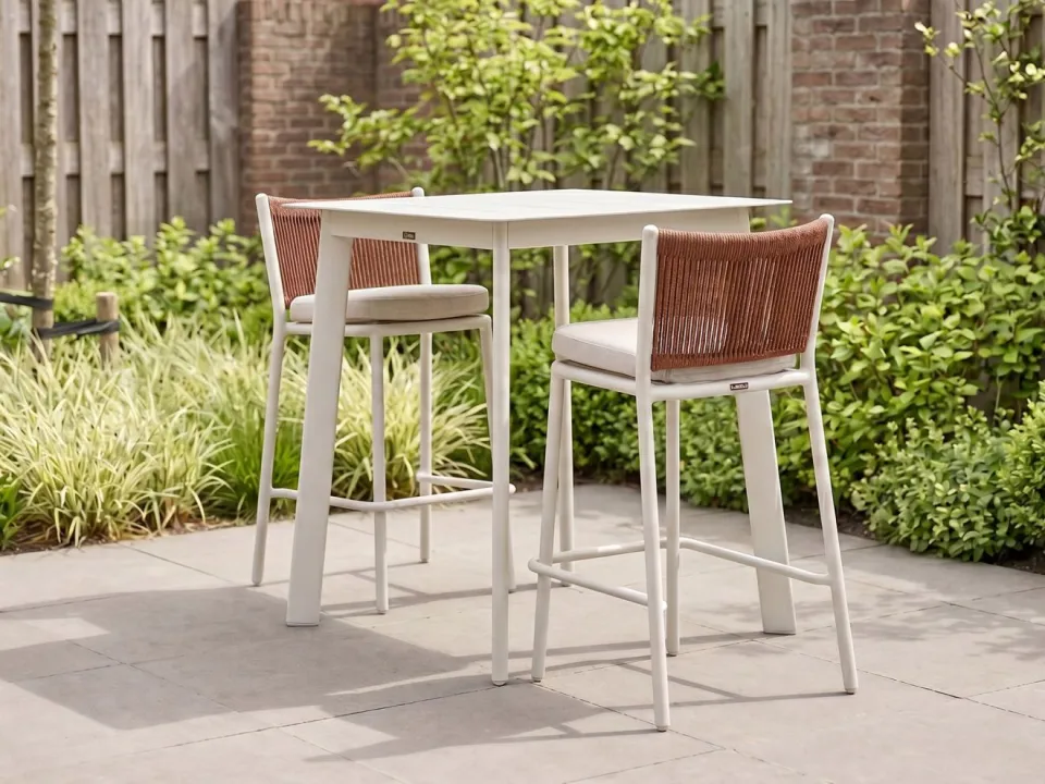 Manifesto Furniture Manifesto Idro barstoel stapelbaar taupe, foto 3
