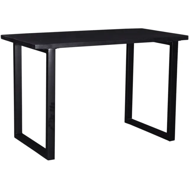 Giga Meubel Bartafel Martin - Zwart Mangohout - 140x70x90cm