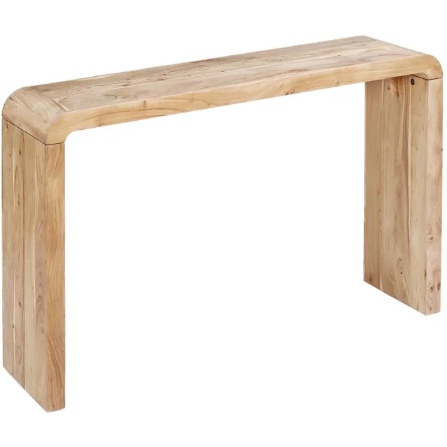 sweeek Sidetable van acaciahout 120cm - dana Naturel
