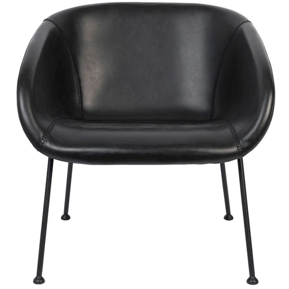 Zuiver fauteuil Feston Zwart