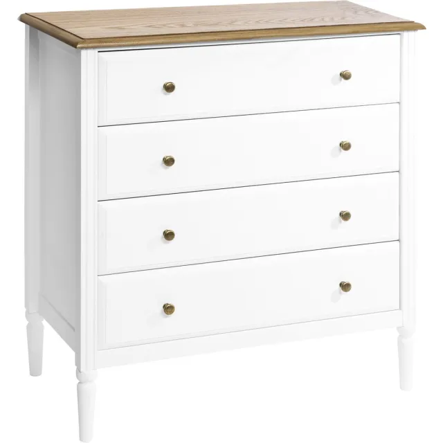 Atmosphera Créateur d'intérieur® Ladekast met 5 laden SOLEN, 80 x 40 x 80,5 cm wit