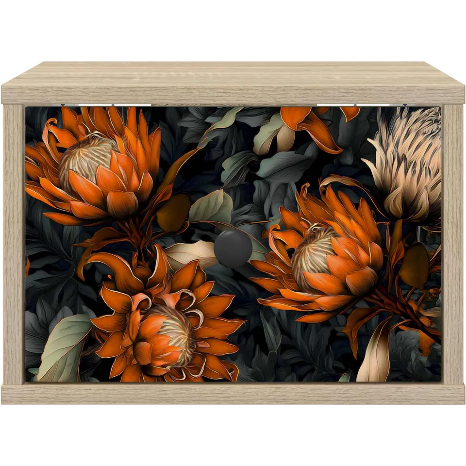 vidaXL Wandkastje LOCHEM Sonoma Eiken 36 x 33 x 25 cm Bewerkt hout, foto 4