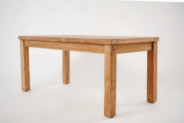 teakea Salontafel teak 100 x 50 x 45 cm - voor buiten Bruin