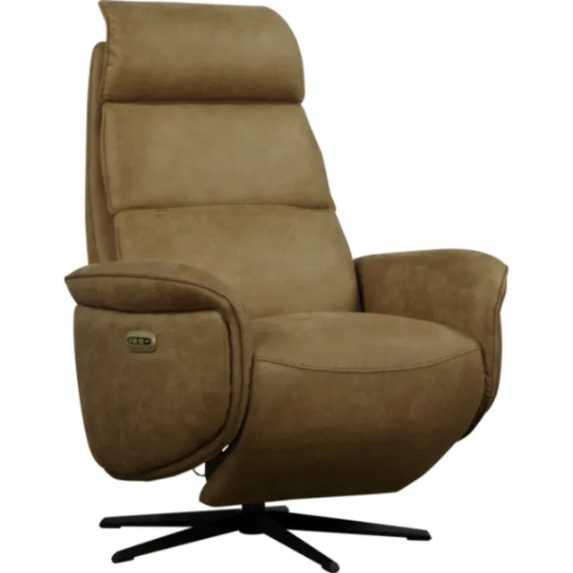 Meubelplaats Elektrische relaxfauteuil Teye Bull Liver 10 met 2 motoren en accu