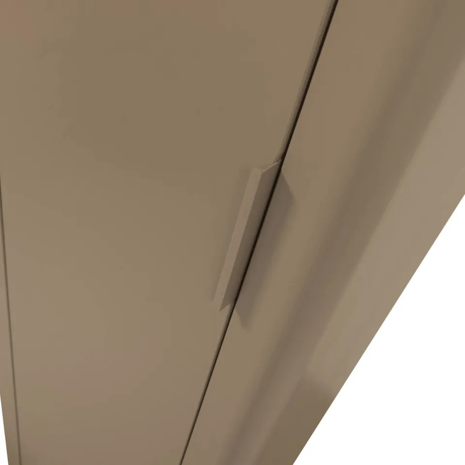 WOOOD Gunnar Smalle Hoge Kast - Grenen - Matzwart - 217x45x39, foto 3