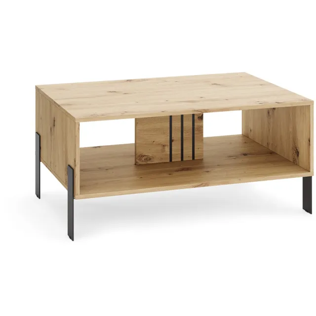 Margaret Hadas24 Salontafel Natan met Metalen Poten 100/47/55 cm (Artisan)