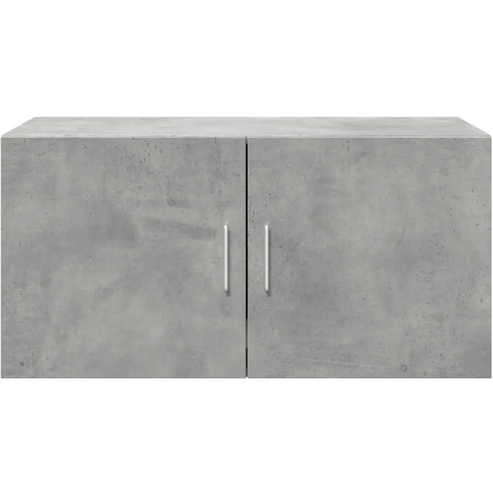 vidaXL Wandkast 80x42,5x40 cm bewerkt hout betongrijs grijs, foto 3