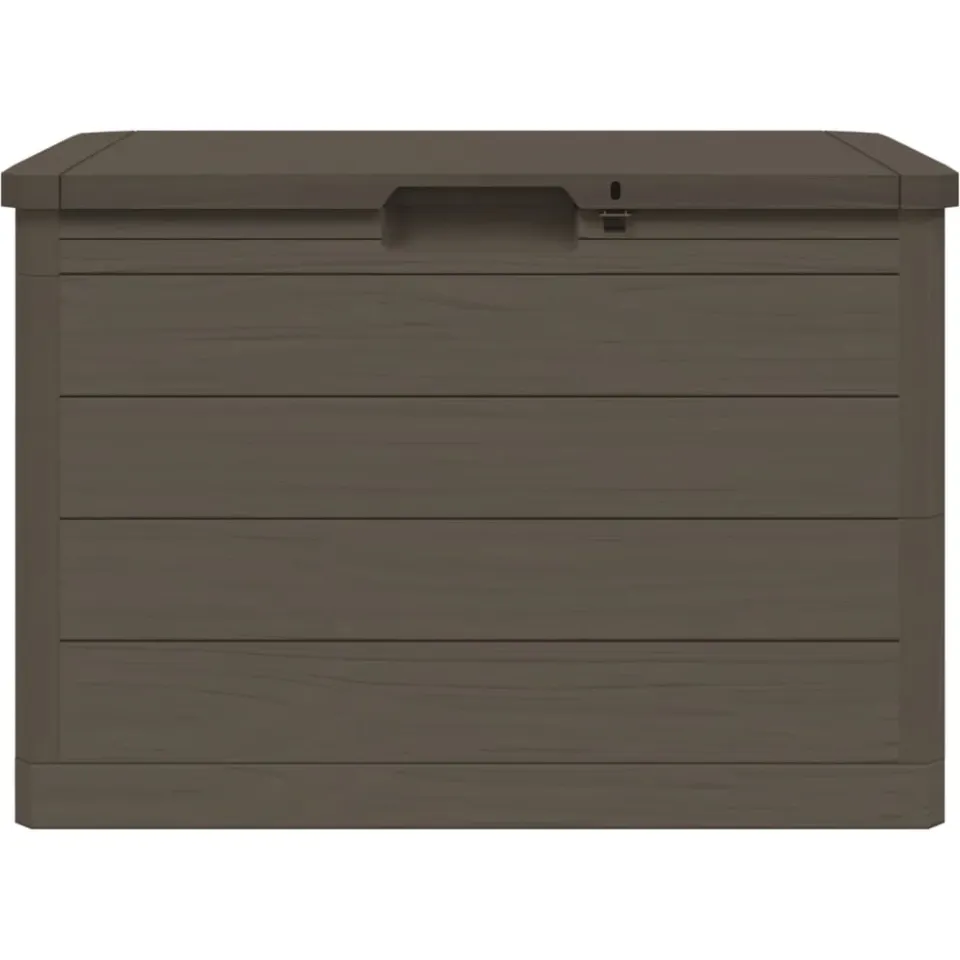 vidaXL Kussenbox 77,5x44,5x53 cm polypropeen bruin