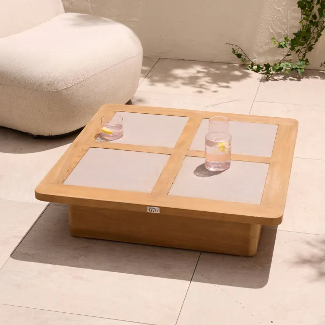 NOUS Garden Ventana salontafel teak naturel, foto 2