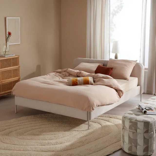 NOUS Living Isto bed beige, foto 2