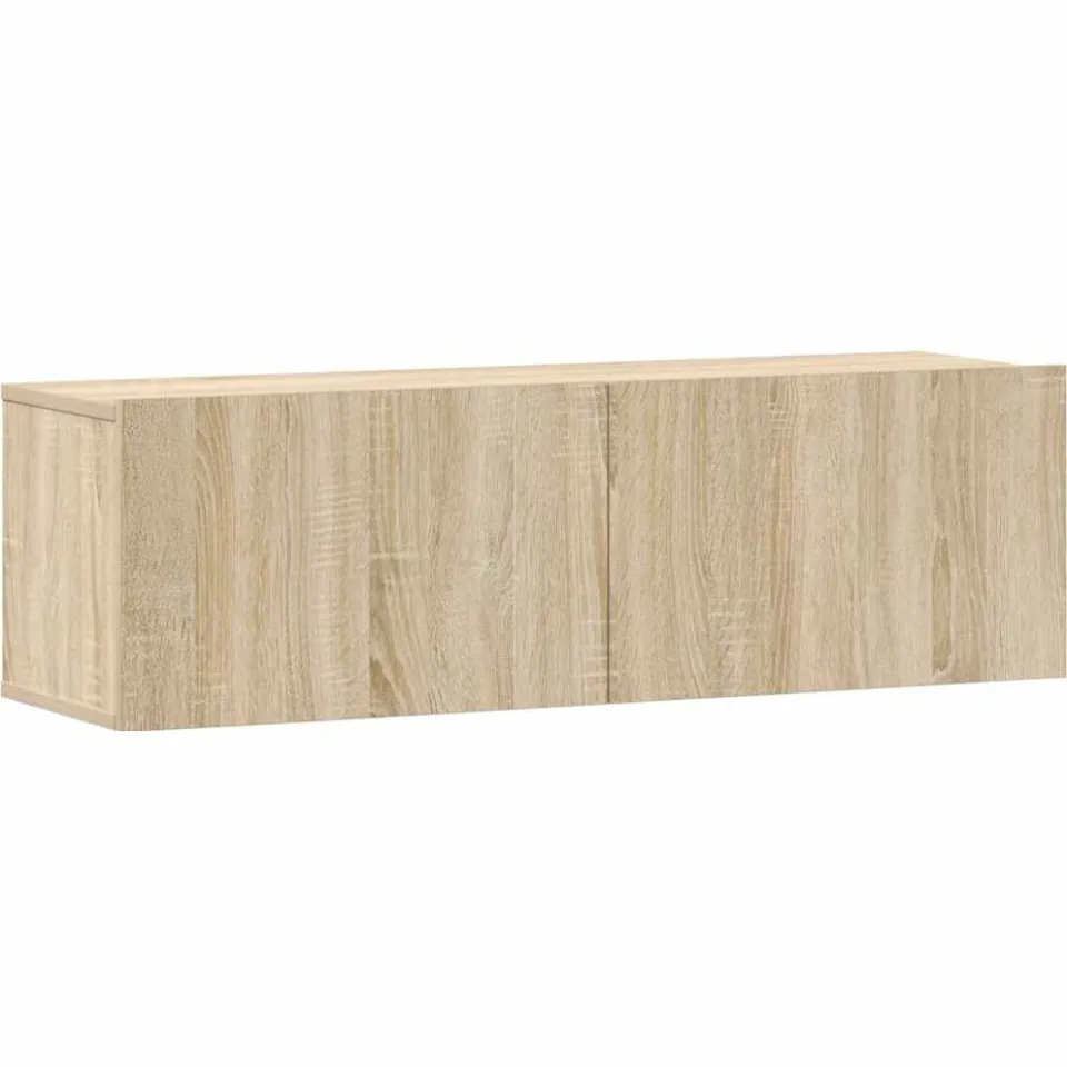 vidaXL 3-delige Tv-meubelset bewerkt hout sonoma eikenkleurig, foto 4