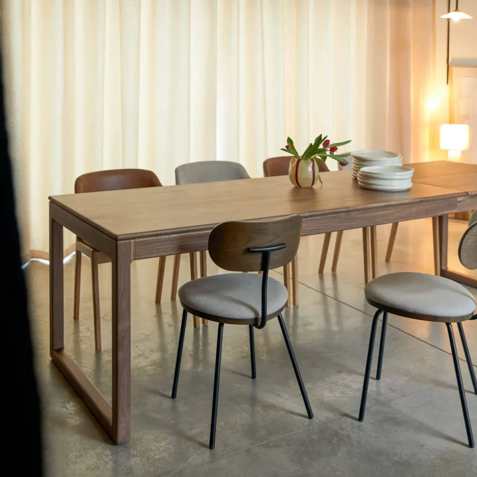 Tikamoon Arto eettafel bruin