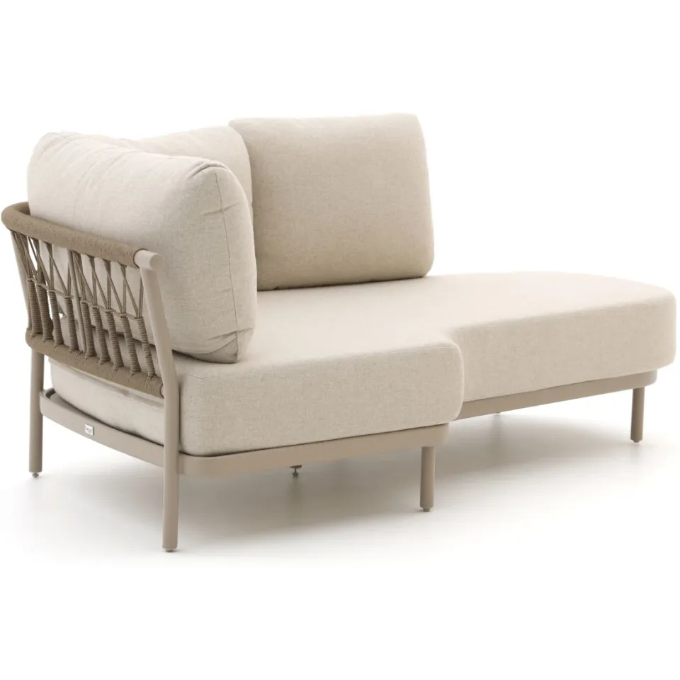 Tierra Outdoor Fresca/Marapa hoek loungeset 4-delig links 5-zits bruin, foto 4