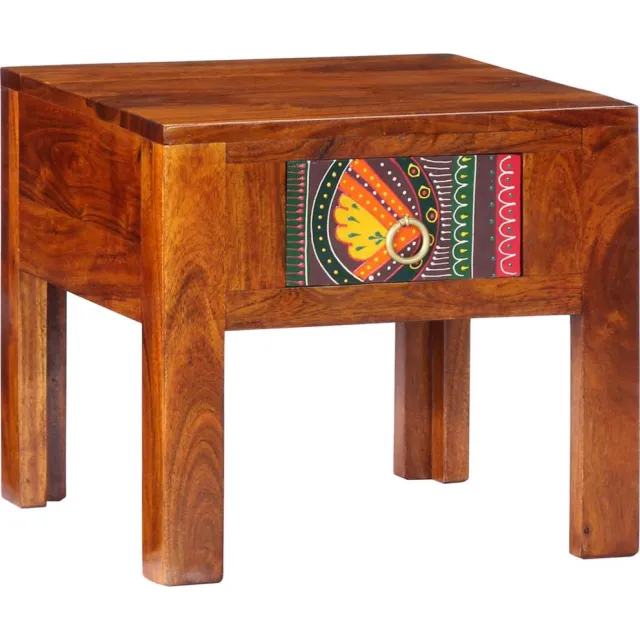 vidaXL Nachtkastje 40x40x36 cm massief acaciahout Bruin