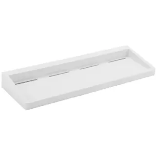 Baseline - Praxis Eigen Merk Baseline Planchet Baseline - Kunststof - Schroeven - Wit - 48,5x15,5cm