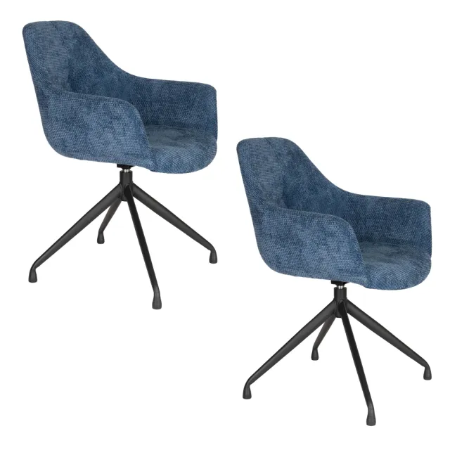Housecraft Living Wiz eetkamerstoel blauw