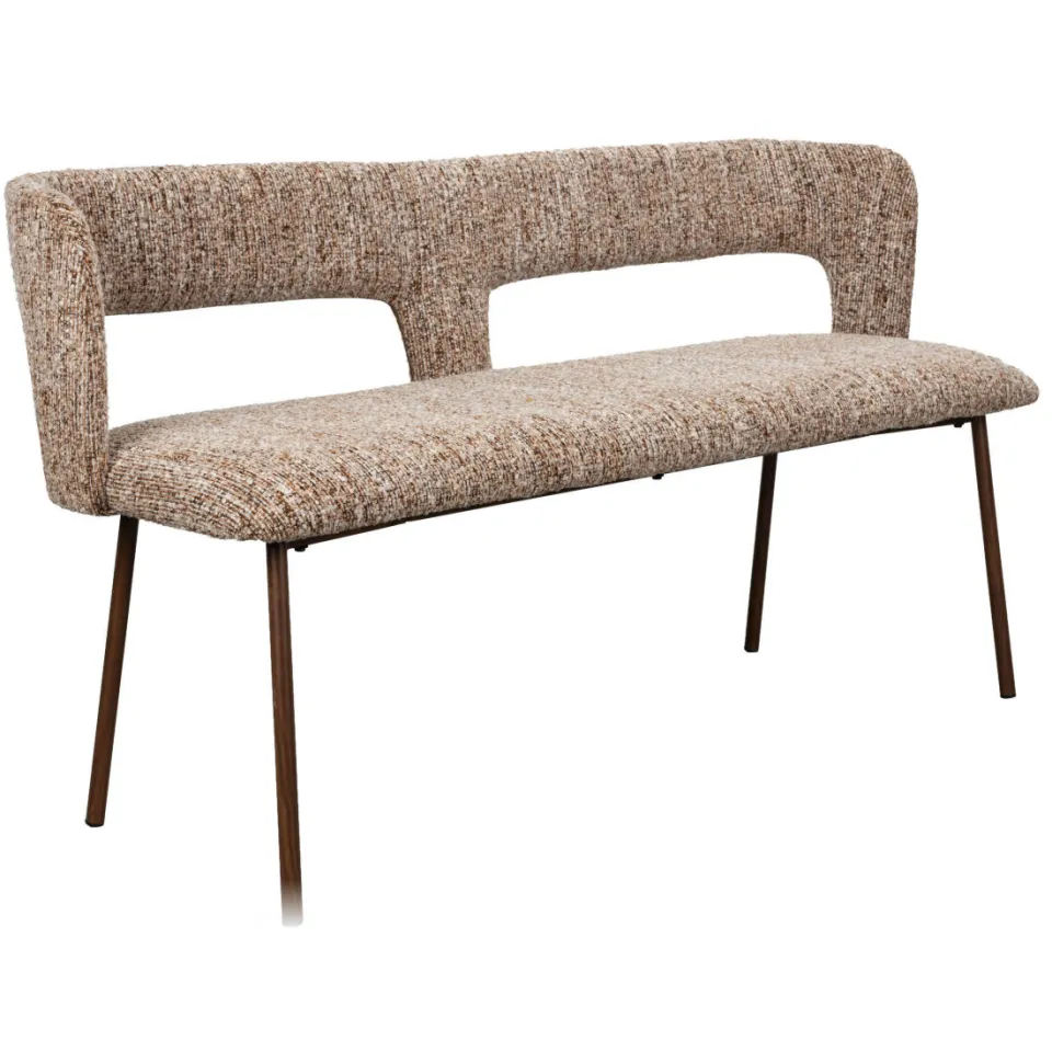 Housecraft Living Chelsea eetkamerbank bruin, foto 2
