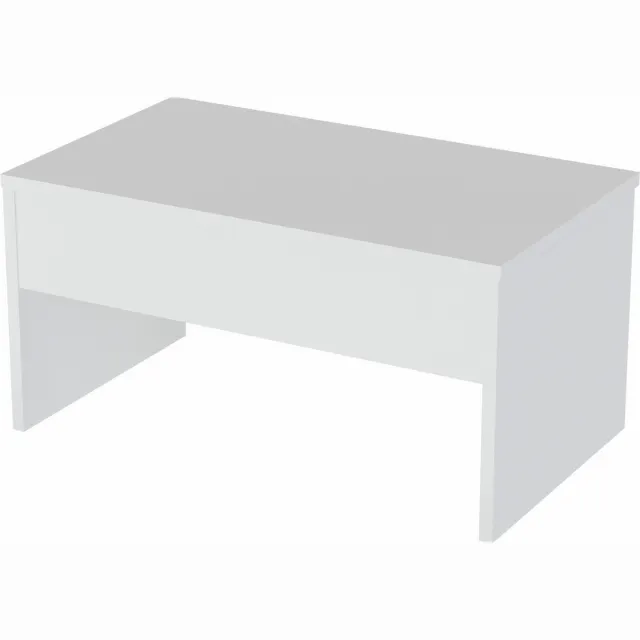 Skye Decor Stijlvolle Salontafel - Wit Melamine - 90x52x45cm - Perfect voor elk interieur