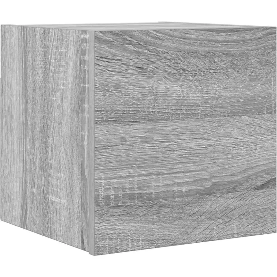 vidaXL Tv-wandmeubel 30,5x30x30 cm grijs sonoma eikenkleurig, foto 3