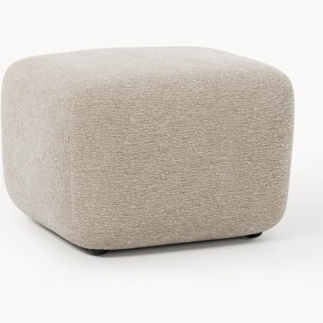 Westwing Collection Voetenbank Wolke Beige