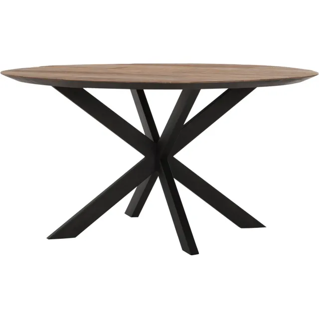 DTP Home Timeless Shape eettafel rond teakhout naturel - Ø150 x 78 cm