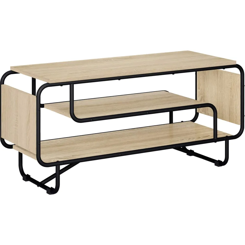 vidaXL TV-standaard 98 x 36 x 45 cm Sonoma Eiken, foto 3