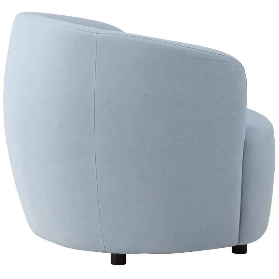 Nest living Boyd linnen fauteuil blauw, foto 3
