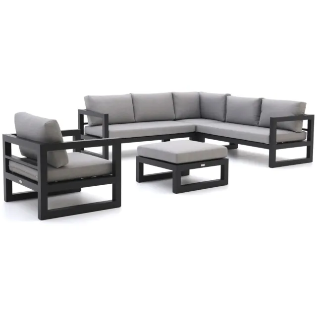 Forza Furniture Forza Citerna hoek loungeset 5-delig grijs, foto 2