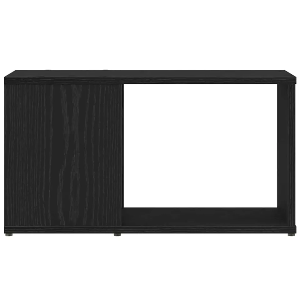 vidaXL Tv-meubel 60x24x32 cm spaanplaat zwart eikenkleurig, foto 4